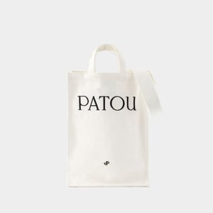 Verticale boodschappentas - PATOU - Katoen - Wit