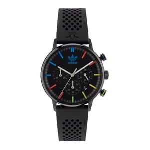 Adidas Originals Code One Chrono Unisex Zwarte Horloge AOSY23021