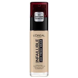 L'Oreal Paris Infallible 24 uur Freshwear Vloeibare Foundation 130 Beige, SPF 25