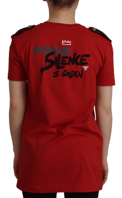 Dolce & Gabbana Rode Amor Vincit Omnia Crewneck Dames T-shirt