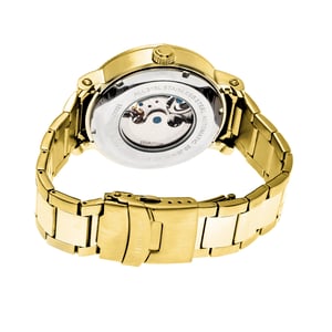 Heritor Automatische Aries Skelet Dial Armbandhorloge