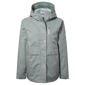Craghoppers Dames/Dames Saltaire Waterdichte Jas (Stormy Sea/Lunar Grijs)
