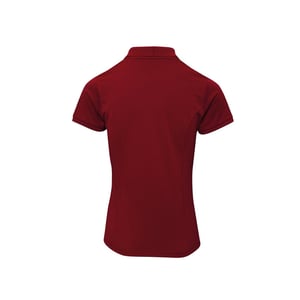Premier Dames/Dames Coolchecker Plus Poloshirt (Bourgondië)
