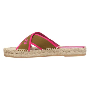 Off White Groene Katoenen Espadrilles