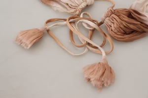 Ermanno Scervino Multicolor Zijde Wikkel Sjaal Foulard Dames Sjaal