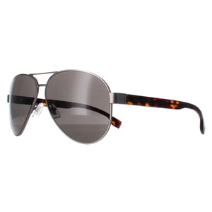 Hugo Boss BOSS 1560/O/S R81 mat ruthenium grijs bruin zonnebril
