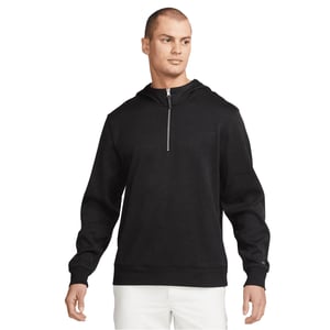 Nike Heren Dri-FIT Golf Hoodie (Zwart/Geborsteld Zilver)