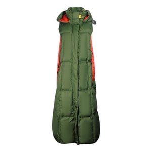 Parajumpers Lory groen lang donsjack met capuchon