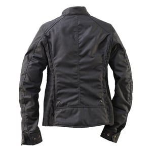Belstaff Antrim gewaxt katoenen zwarte jas