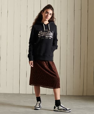 Superdry Vintage Logo Boho Sparkle Hoodie