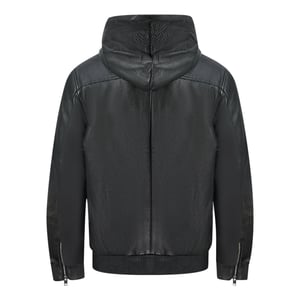 Diesel L-Rooney Black Leather Jacket