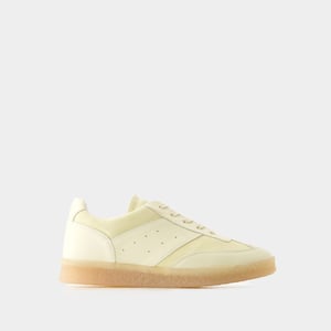 Sneakers - MM6 Maison Margiela - Leer - Beige/Wit