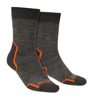 Bridgedale - Heren Zware Merino Wol Sokken - Anthraciet
