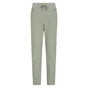 Mountain Warehouse Dames/Dames Explorer afritsbare wandelbroek (Kaki Groen)
