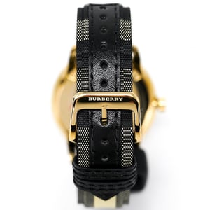Burberry BU10001 De Classic Horseferry Gouden Kast Herenhorloge