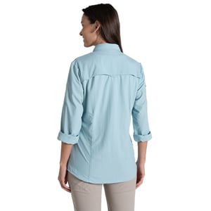 Craghoppers Dames/Dames Adventure III Nosilife Shirt Met Lange Mouwen (Hemelsblauw)