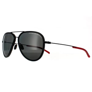 Porsche Design Zonnebril P8691 Een zwart grijs gepolariseerd