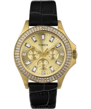 Timex Kaia Dames Zwarte Horloge TW2W10900