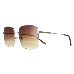 Calvin Klein CK22121S 714 goud bruin gradiÃ«nt zonnebril