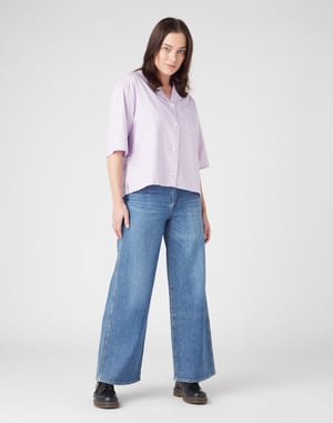 Wrangler - BLOUSE PASTEL VIOLET