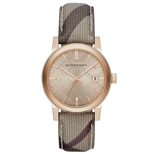 Burberry BU9040 The City Rose Gold Tone dameshorloge