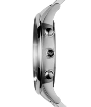 Emporio Armani Renato Heren Horloge Zilverkleurig AR2460