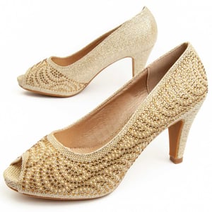 Montevita Heel Shoe Unne74 In Goud