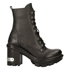 New Rock Gothic Zwart Leren Bikerlaarzen - NEOTYRE07X-S1