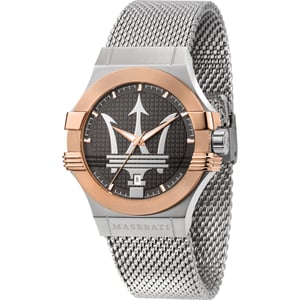 Maserati Horloge Potenza R8853108007 Zilver