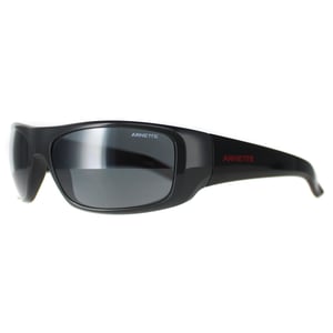 Arnette Hot Shot AN4182 29156G donkergrijs lichtgrijs spiegelzwart zonnebril