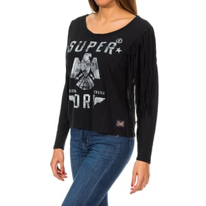 Colorado Franje G60000GN Sweater met lange mouwen voor dames