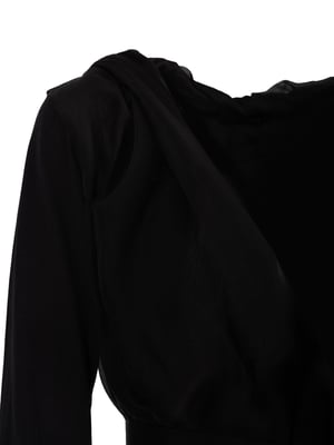 La Haine Inside Us Cardigan Asymmetric Vrouw zwart