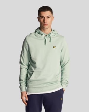 Lyle & Scott Club embleem donker marineblauwe hoodie