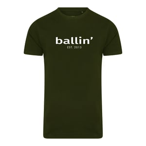 Ballin Est. 2013 Tee SS Tapered Fit Shirt Groen
