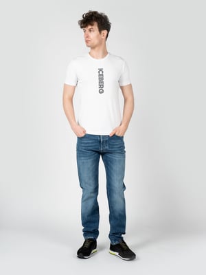 Iceberg T-Shirt C-Neck Mannen Wit