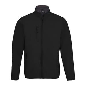 SOLS Heren Radian Soft Shell Jacket (Zwart)