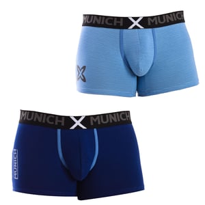 Pack-2 Elastische herenboxershort van katoen MU_DU0280