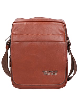 Northampton Polo Club Schoudertas Heren COFFEE