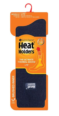 Heat Holders - Lite 3 paar thermo herensokken - Marine