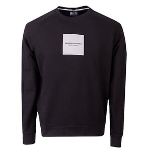 Weekend Offender Woan Reflecterende Heren Zwarte Sweater