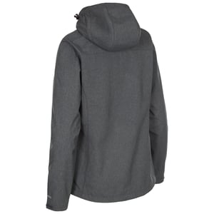 Trespass - Dames Claren II Waterdichte Softshell Jas (Donkergrijs/Blush Mergel)