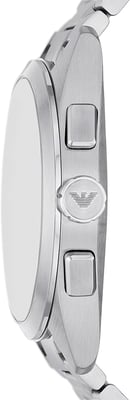Emporio Armani Claudio Heren Horloge Zilverkleurig AR11480