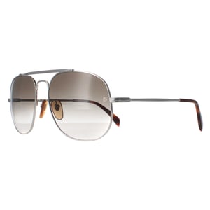 David Beckham DB7004/S 010 9K palladium zilver groen gradiÃ«nt zonnebril