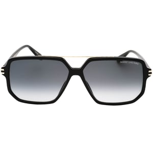 Marc Jacobs donkergrijze SF-lens zwarte zonnebril