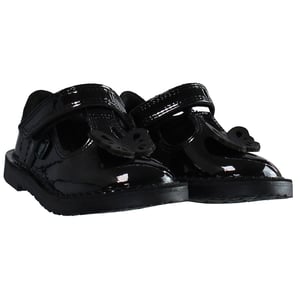 Kickers T-Bar Flutter kinderschoenen zwart
