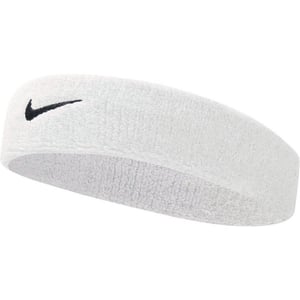 Nike - Swoosh Hoofdband. (Wit)