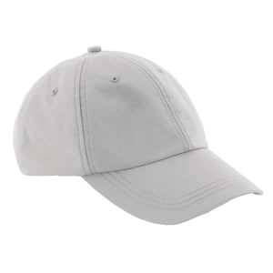 Beechfield Unisex Outdoor Waterdichte 6 Panel Baseball Cap (Pakket van 2) (Lichtgrijs)