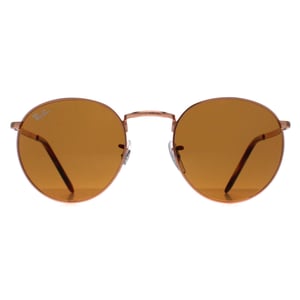 Ray-Ban Rond Unisex Roségoud Bruin RB3637 Nieuw Rond