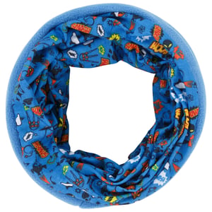 Trespass Kinderen Callaghan Nekwarmer (Cosmic Blue Print)