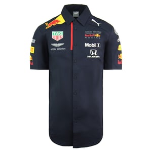 Puma Aston Martin Red Bull Racing Team F1 Korte Mouw Heren Shirt 762883 01